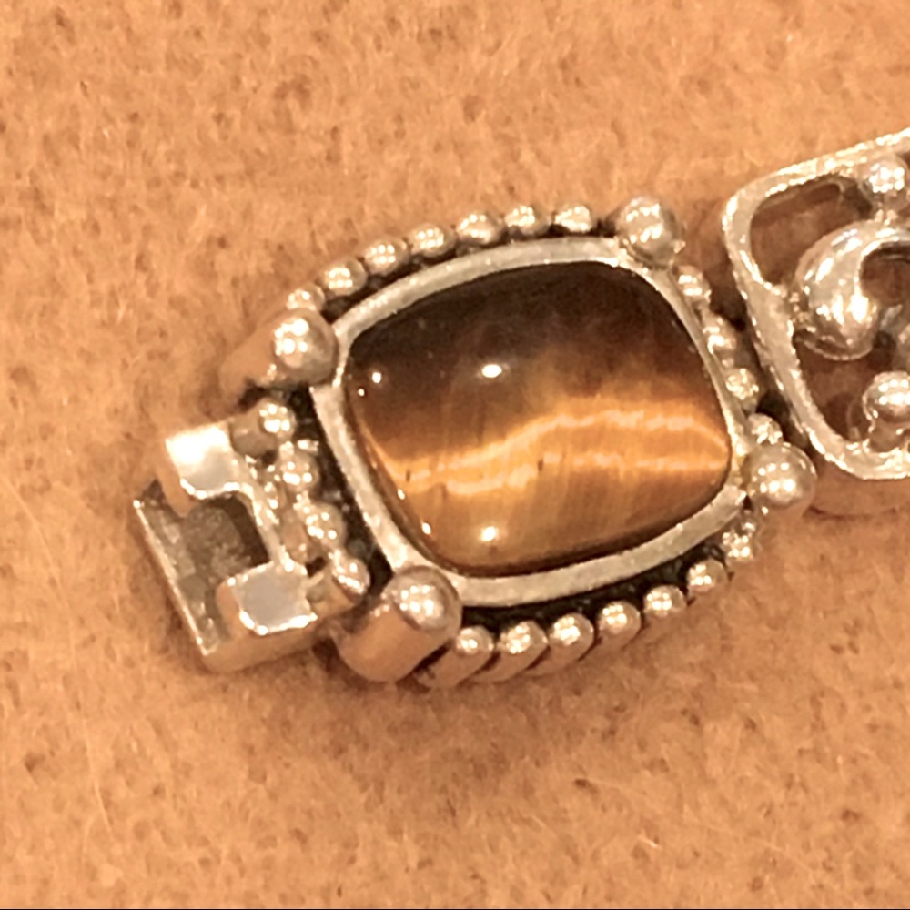 Vintage 925 Sterling Silver Bracelet - Picture 11 of 15